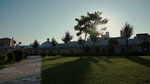 Garden of Suleymaniye Stock Footage 222401812