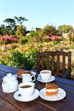 Garden tea Stock Photos