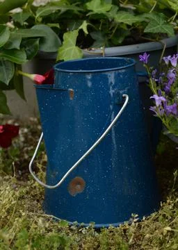 Garden Tea Pot Stock Photos