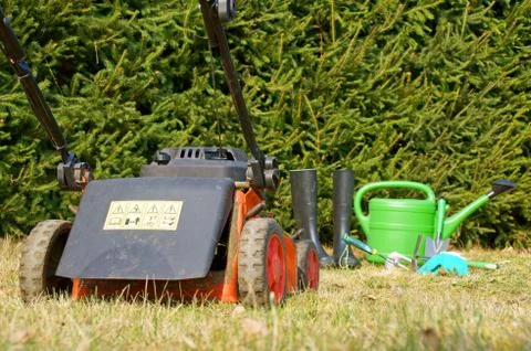 Garden time Stock Photos