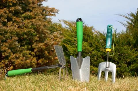 Garden time Foto stock