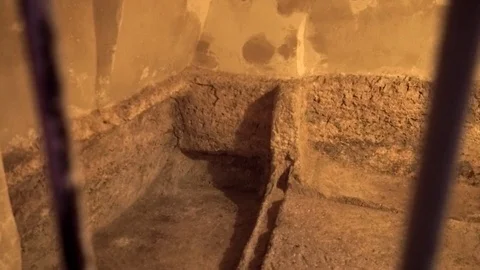 Garden Tomb, Jerusalem - Empty - Left to Right Vídeos de archivo 90869366