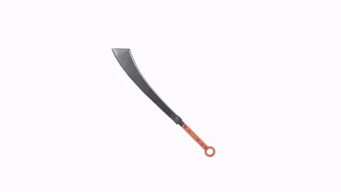 Garden tool isolated on white background Stock Footage 307308323