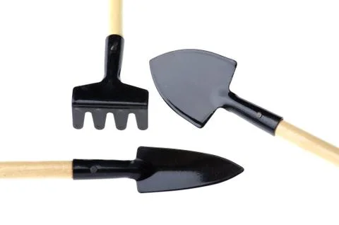 Garden tool macro Stock Photos