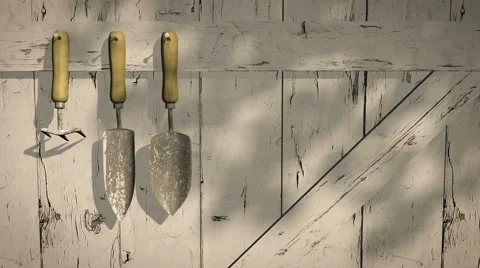 Garden Tools Stock Footage 40799524