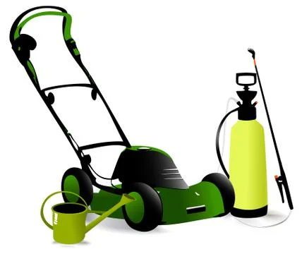 Garden  tools Stock Illustration