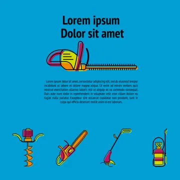 Garden tools Stock Illustration