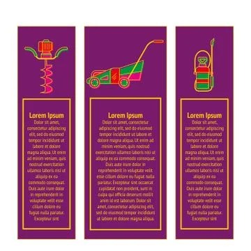 Garden tools Stock Illustration