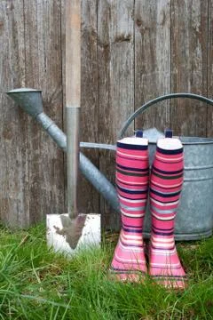 Garden tools Stock Photos