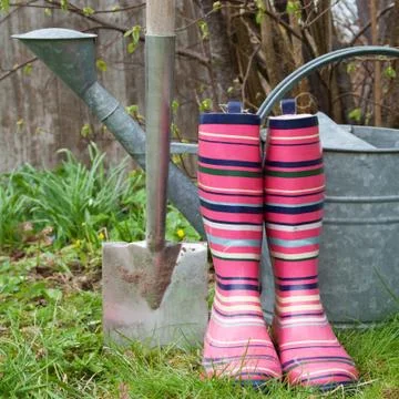 Garden tools Stock Photos