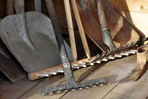 Garden Tools Stock Photos