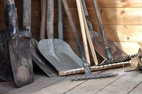 Garden Tools Stock Photos