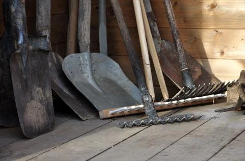 Garden Tools Foto stock