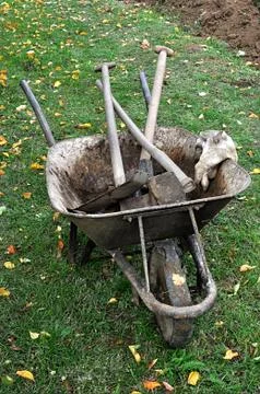 Garden tools Stock Photos