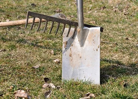 Garden tools Stock Photos