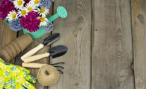 Garden tools Foto stock