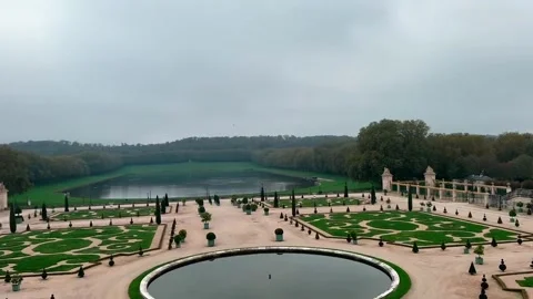 Garden of Versailles Stock Footage 297633487