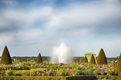 Garden of Versailles Stock Photos