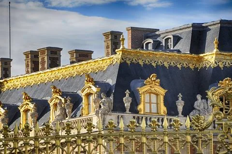 Garden of Versailles Stock Photos