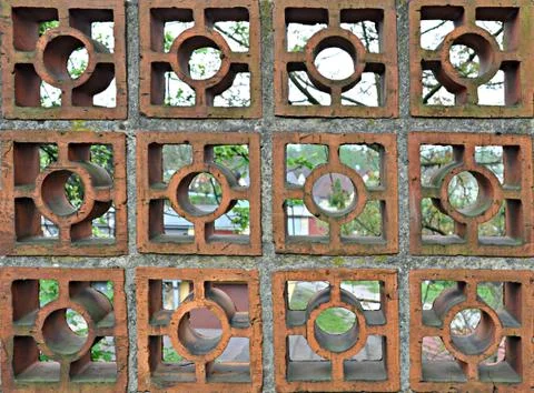 Garden wall Stock Photos