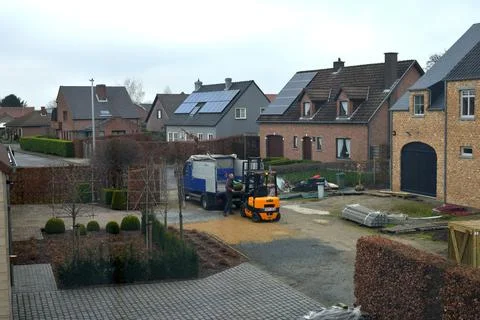 Garden worker Stock Photos