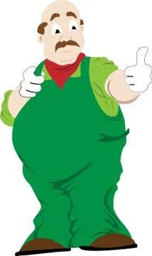 Gardener Stock Illustration