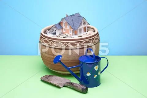 Gardener still-life Stock Photos