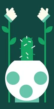 Gardening flat design Stock Illustration