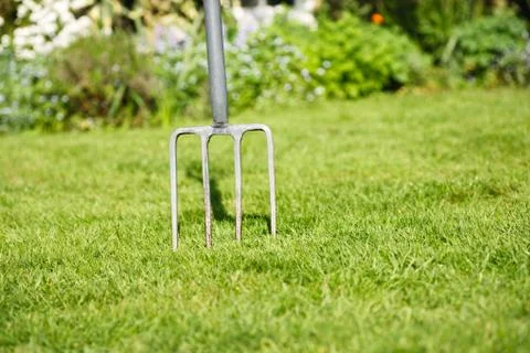 Gardening fork Stock Photos