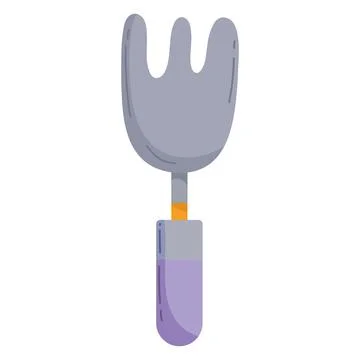 Gardening fork tool Stock Illustration