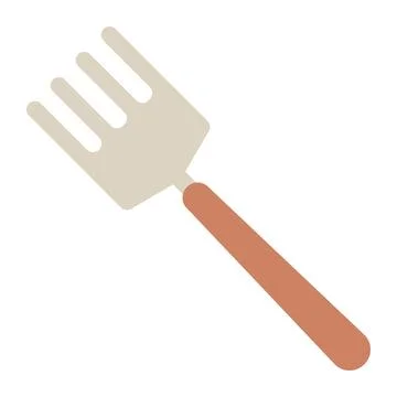 Gardening fork tool Stock Illustration