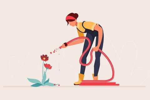 Gardening Illustrazione stock