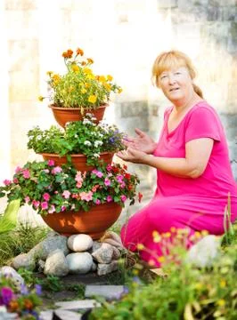 Gardening Foto stock