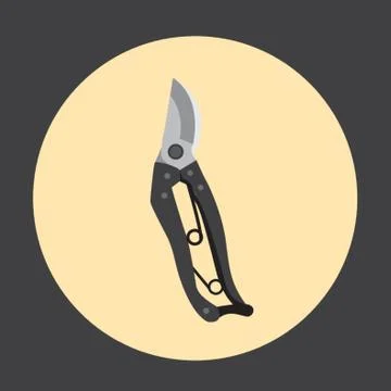 Gardening Shears Stock-Illustration