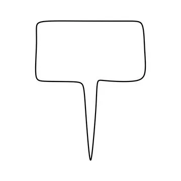 Gardening theme Line icon Vector. Outline Isolated illustration of Garden Tag Stock Illustration