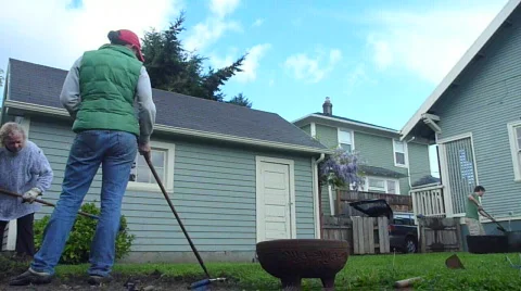 Gardening Time Lapse Stock Footage 701314