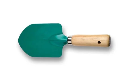 Gardening tool  -  trowel Stock Footage 8903579