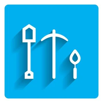 Gardening tools icon 스톡 일러스트