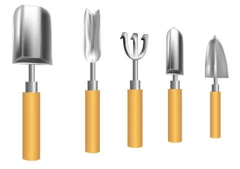Gardening tools Stock Illustration