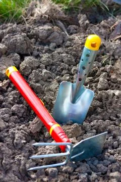 Gardening tools 스톡 사진