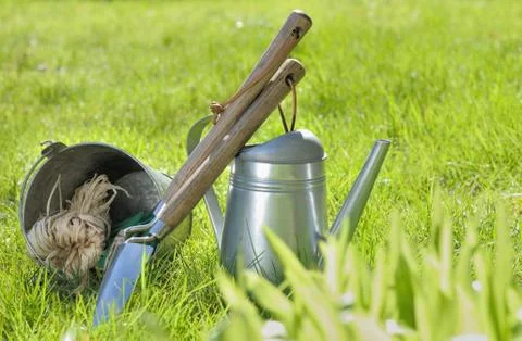 Gardening tools Stock Photos