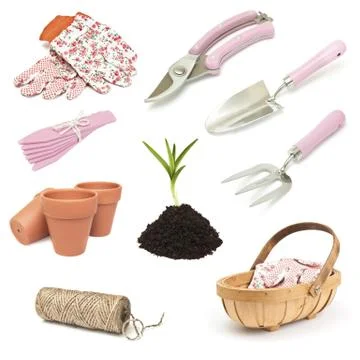 Gardening Tools 库存照片