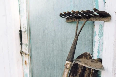 Gardening tools Stock Photos
