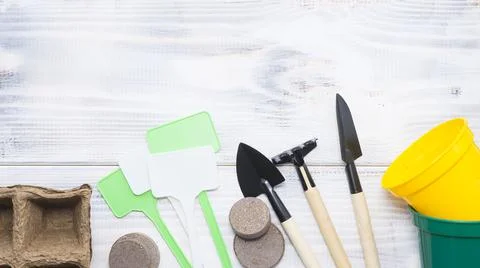 Gardening Tools Stock Photos