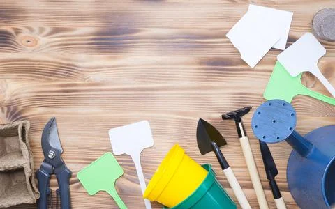 Gardening Tools Stock Photos