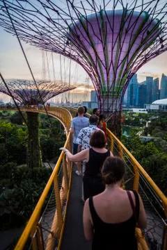 Gardens by the Bay Stock Photos
