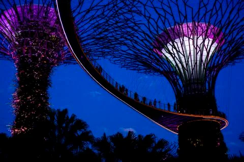Gardens by the Bay Stock Photos