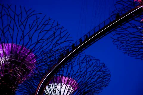 Gardens by the Bay Stock Photos