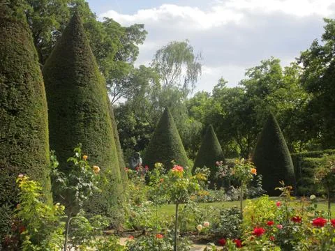 The gardens of Paris Stock Photos