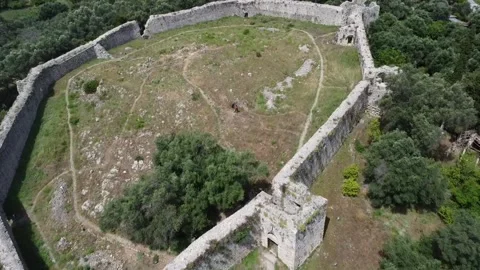 Gardiki Castle Corfu Greece 動画素材 281144174